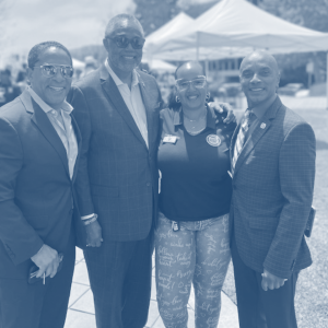 Alex M with LA Councilmember Price & Wanda Brown-Gardena Councilmembe